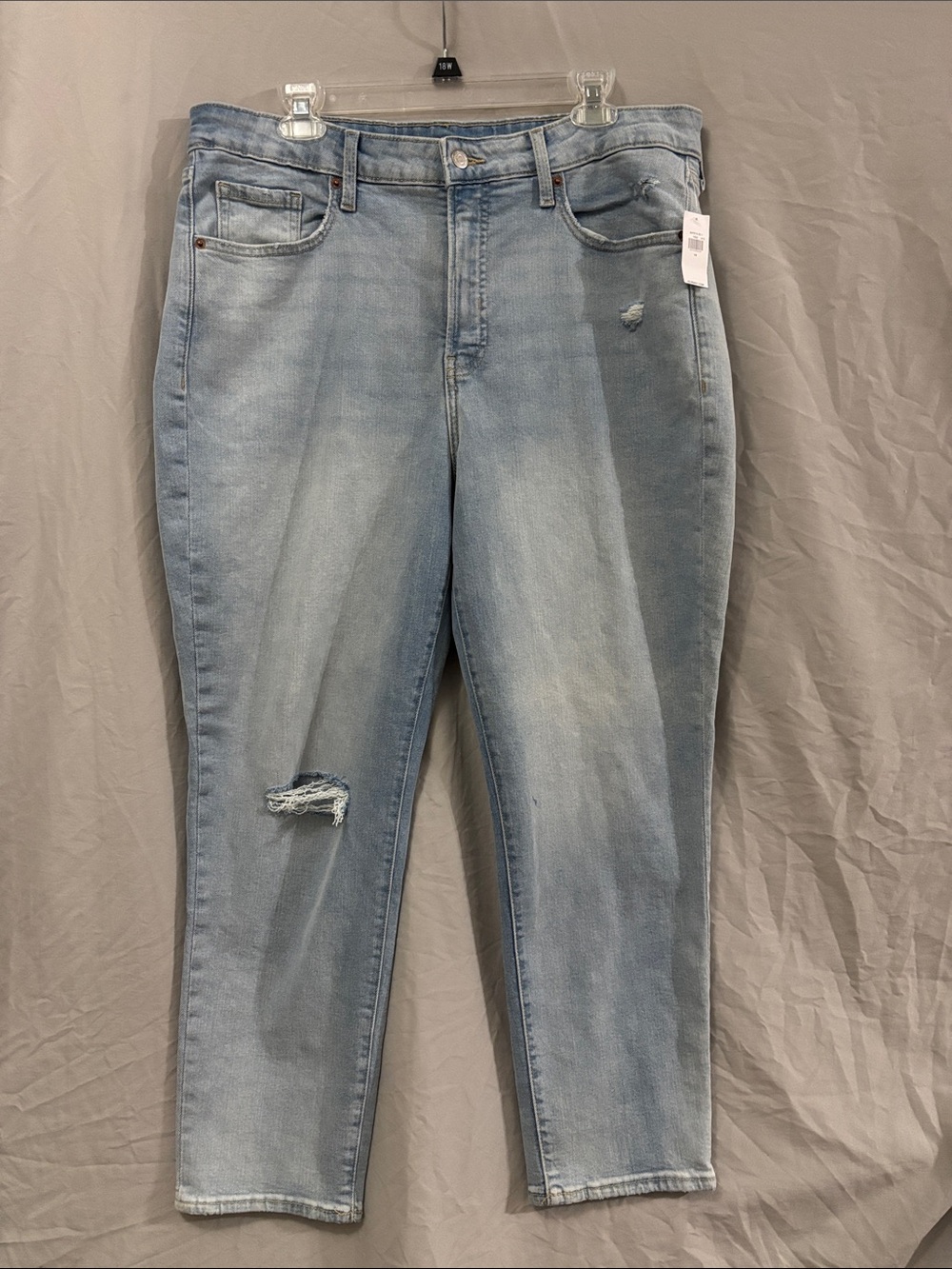 Old Navy O.G. Straight Secret Smoothing Pockets Light Stretch Jeans - size 16